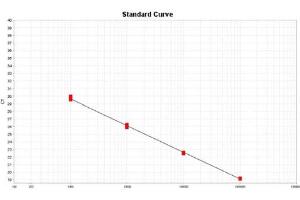 Standard Curve for 10^6 to 10^3 copies of SARS-CoV-2. (PhoenixDx® SARS-CoV-2 IVD)