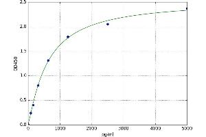 A typical standard curve