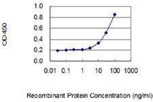 Detection limit for recombinant GST tagged TRPV4 is 1 ng/ml as a capture antibody.
