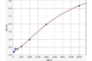 Typical standard curve