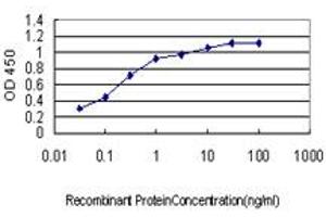 ELISA image for anti-YY1 Transcription Factor (YY1) (AA 221-321) antibody (ABIN599012) (YY1 anticorps  (AA 221-321))