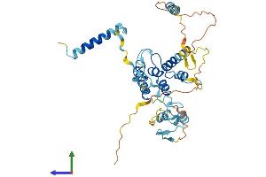 AlphaFold protein structure predicition of Mouse Recombinant Gpank1 Protein, UniprotID Q61858
