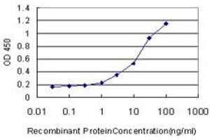 Detection limit for recombinant GST tagged GDF11 is approximately 0.