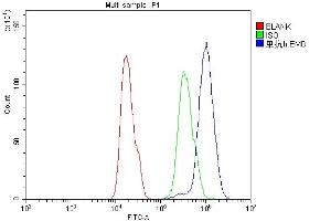 Flow Cytometry analysis of A431 cells using anti-Emerin antibody (ABIN5692852).