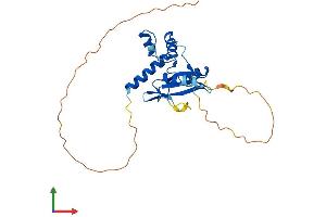 AlphaFold protein structure predicition of Mouse Recombinant Cish Protein, UniprotID Q62225
