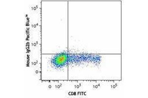 Flow Cytometry (FACS) image for anti-Perforin 1 (Pore Forming Protein) (PRF1) antibody (Pacific Blue) (ABIN2662106) (Perforin 1 anticorps  (Pacific Blue))