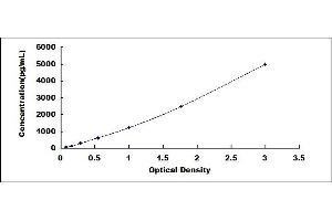 Typical standard curve (DPYSL2 Kit ELISA)