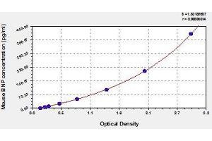 Typical standard curve (NPPB Kit ELISA)