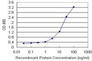 Sandwich ELISA detection sensitivity ranging from 0.