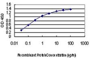 Detection limit for recombinant GST tagged MAPK6 is approximately 0.