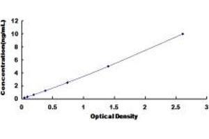 Typical standard curve (Envoplakin Kit ELISA)