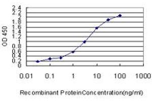 Detection limit for recombinant GST tagged RAD51 is approximately 0.