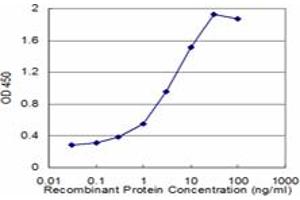 Detection limit for recombinant GST tagged HDAC4 is approximately 0.