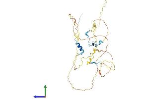 AlphaFold protein structure predicition of Mouse Recombinant Cdc42ep4 Protein, UniprotID Q9JM96
