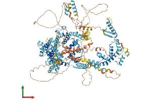 AlphaFold protein structure predicition of Mouse Recombinant Rgs22 Protein, UniprotID G3UYX5