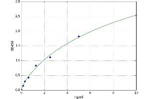 A typical standard curve (N-Cadherin Kit ELISA)