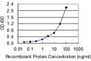 Sandwich ELISA detection sensitivity ranging from 0. (SP100 (Humain) Matched Antibody Pair)