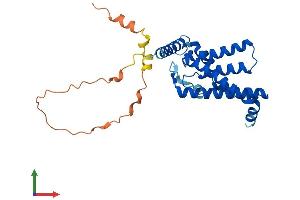 AlphaFold protein structure predicition of Human Recombinant PLPP7 Protein, UniprotID Q8NBV4