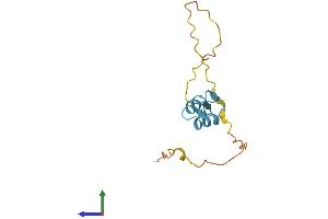 AlphaFold protein structure predicition of Mouse Recombinant Bri3 Protein, UniprotID P28662