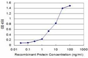Detection limit for recombinant GST tagged KHSRP is approximately 0.
