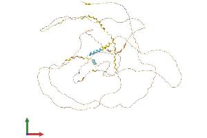 AlphaFold protein structure predicition of Mouse Recombinant Gnas Protein, UniprotID Q6R0H6