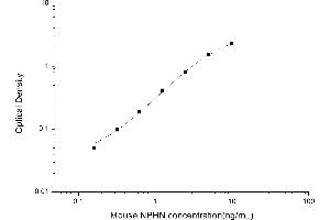 Typical standard curve
