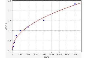 Typical standard curve