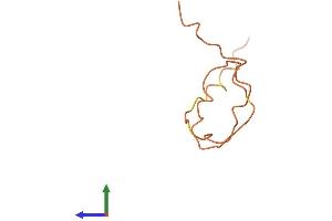 AlphaFold protein structure predicition of Human Recombinant KRTAP20-2 Protein, UniprotID Q3LI61