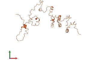 AlphaFold protein structure predicition of Human Recombinant KRTAP9-1 Protein, UniprotID A8MXZ3