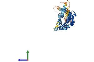 AlphaFold protein structure predicition of Human Recombinant SSTR1 Protein, UniprotID P30872
