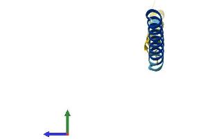 AlphaFold protein structure predicition of Mouse Recombinant Pln Protein, UniprotID P61014
