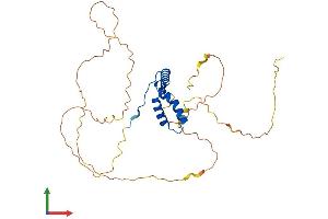 AlphaFold protein structure predicition of Mouse Recombinant Sox2 Protein, UniprotID P48432