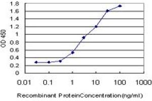 Detection limit for recombinant GST tagged RASGRP4 is approximately 0.