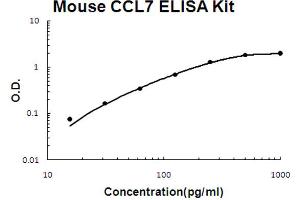 Mouse CCL7/MCP3 Accusignal ELISA Kit Mouse CCL7/MCP3 AccuSignal ELISA Kit standard curve. (CCL7 Kit ELISA)