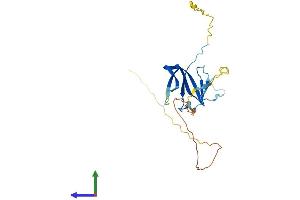 AlphaFold protein structure predicition of Mouse Recombinant Gtf3c6 Protein, UniprotID Q9D8P7