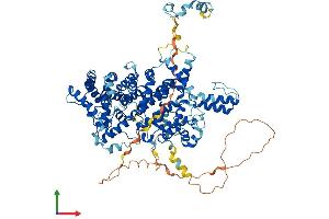 AlphaFold protein structure predicition of Human Recombinant STRIP1 Protein, UniprotID Q5VSL9