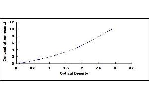 Typical standard curve (SIGLEC7 Kit ELISA)