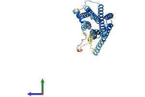 AlphaFold protein structure predicition of Mouse Recombinant Mc3r Protein, UniprotID P33033