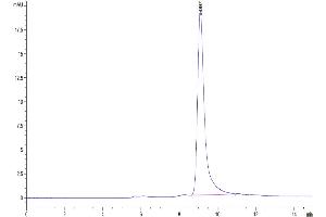 The purity of Mouse PCSK9 is greater than 95 % as determined by SEC-HPLC.