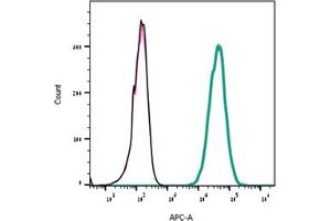 Direct flow cytometry of GsMTx-4 in live intact rat  cells. (GsMTx-4 peptide (Atto 647N))