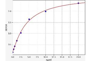 Typical standard curve (DDO Kit ELISA)