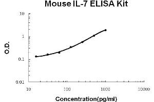 Mouse IL-7 PicoKine ELISA Kit standard curve (IL-7 Kit ELISA)