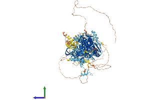 AlphaFold protein structure predicition of Mouse Recombinant Pnpla6 Protein, UniprotID Q3TRM4