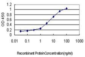 Detection limit for recombinant GST tagged CLDN1 is approximately 0.