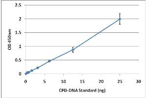 CPD-DNA Standard Curve (UV-Induced DNA Damage Kit ELISA)