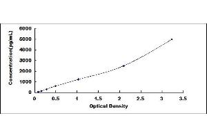 Typical standard curve (HRNR Kit ELISA)