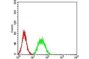 Immunohistochemical analysis of paraffin-embedded Hela tissues using CDCP1 mouse mAb with DAB staining. (CDCP1 anticorps  (AA 692-836))