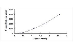 Typical standard curve (FGF9 Kit ELISA)