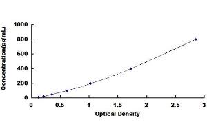Typical Standard Curve (BPI Kit ELISA)