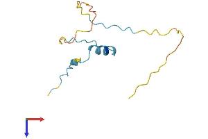 AlphaFold protein structure predicition of Mouse Recombinant Ppp1r1c Protein, UniprotID Q8BKK4